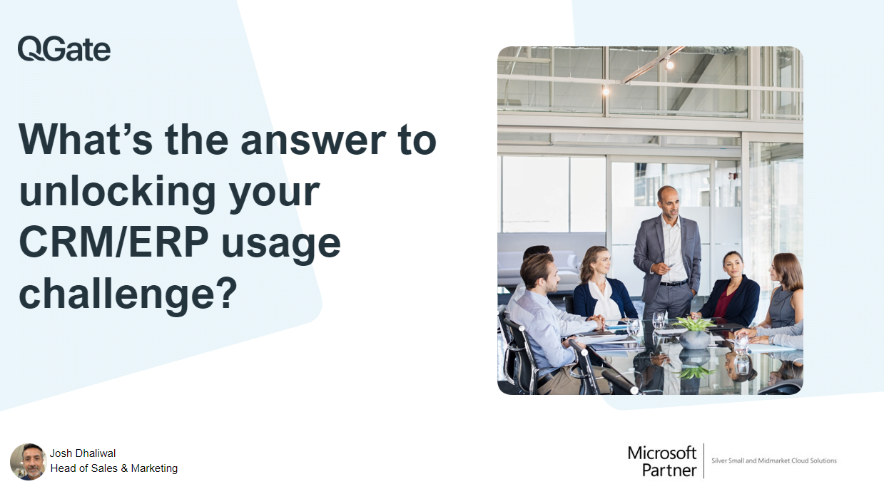 What’s The Answer To Unlocking Your CRM ERP Usage Challenge? (Webinar Recording)